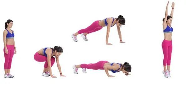 ejercicios de burpee